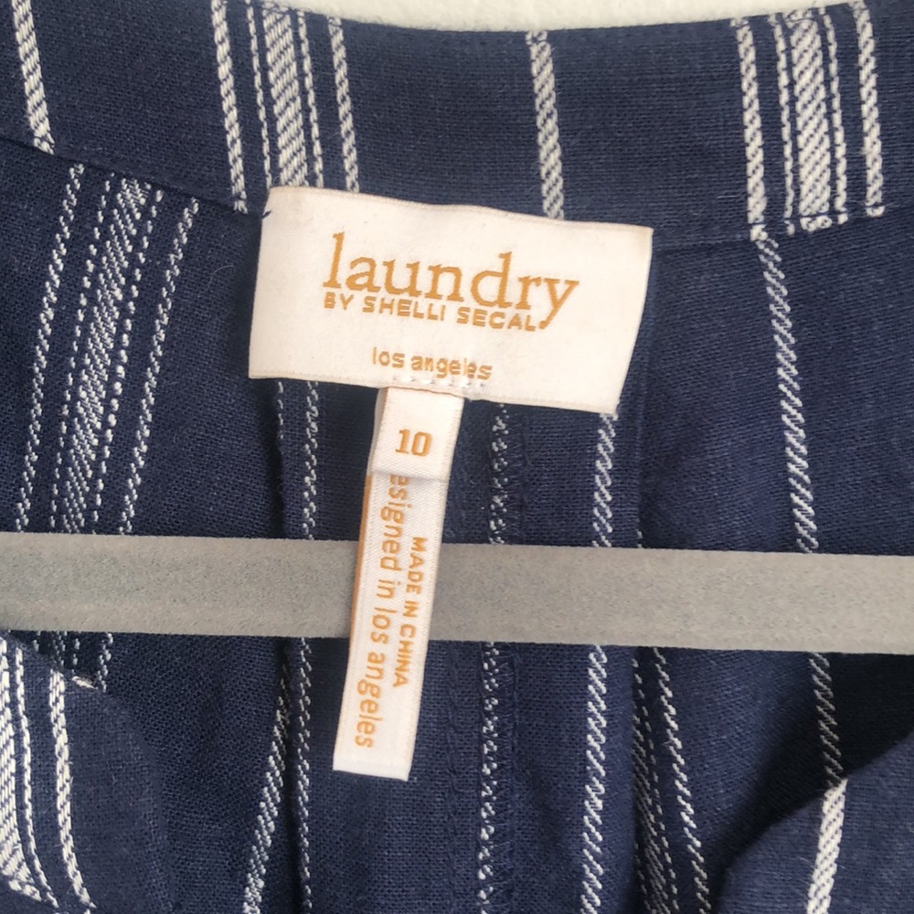 Linen Jumpsuit - Picture 2 of 4
